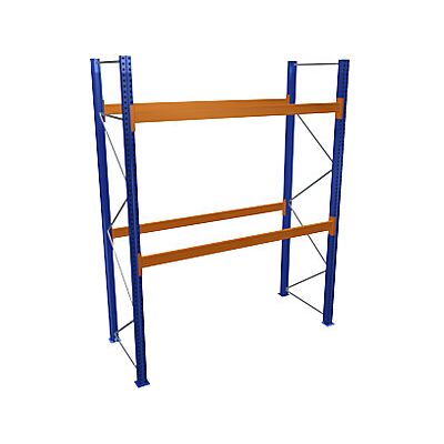 SCHULTE Estantería Para Palets Azul/naranja H X A X P 3500 X 2700 X SCHULTE Estantería Para Palets Azul/naranja H X A X P 3500 X 2700 X