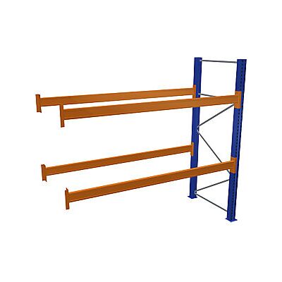 SCHULTE Estantería Para Palets Azul/naranja H X A X P 2500 X 2700 X SCHULTE Estantería Para Palets Azul/naranja H X A X P 2500 X 2700 X