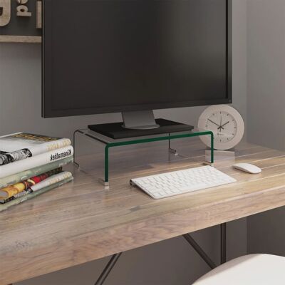 vidaXL Soporte para TV/Monitor - Transparente - Soporte para TV/Monitor vidaXL Soporte para TV/Monitor - Transparente - Soporte para TV/Monitor