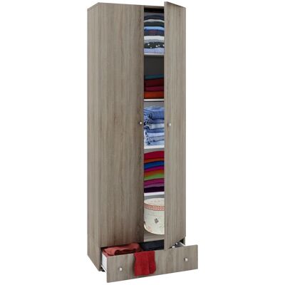 Armario de oficina VCM Sonoma 70x40x198cm Armario de oficina VCM Sonoma 70x40x198cm