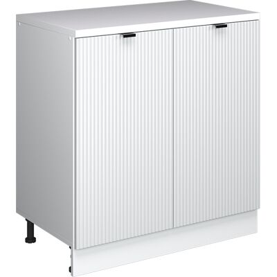 Armario De Ampliación Rion, Ondulación Blanca/blanco, 80 X 46 Cm Sin Inclinación Con 2 Puertas, Vicco Armario De Ampliación Rion, Ondulación Blanca/blanco, 80 X 46 Cm Sin Inclinación Con 2 Puertas, Vicco