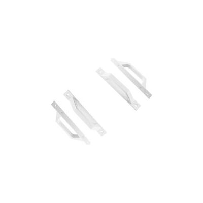 OEM Juego De 4 Tiradores Metálicos Para Cajones, Ideales Para Armarios, Roperos, Cajones O Puertas De Muebles, Garaje, Color Blanco - Crezuo OEM Juego De 4 Tiradores Metálicos Para Cajones, Ideales Para Armarios, Roperos, Cajones O Puertas De Muebles, Garaje, Color Blanco - Crezuo