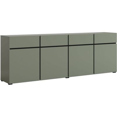 ARREDAMENTO1 - Alfere 100 - Verde - 4 cajones - Cómoda ARREDAMENTO1 - Alfere 100 - Verde - 4 cajones - Cómoda