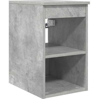 Gabinete De Baño Intermedio Gris Hormigón 30 X 35 X 50 Cm Vidaxl Gabinete De Baño Intermedio Gris Hormigón 30 X 35 X 50 Cm Vidaxl