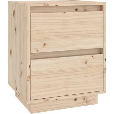 Mesita De Noche Madera Maciza De Pino 40x35x50 Cm Vidaxl Mesita De Noche Madera Maciza De Pino 40x35x50 Cm Vidaxl