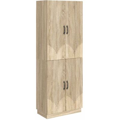 Juego De Armarios 2 Uds. Roble Sonoma Madera De Ingeniería Vidaxl Juego De Armarios 2 Uds. Roble Sonoma Madera De Ingeniería Vidaxl