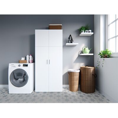 Armario multiusos blanco Vicco Ingo - Organizador oficina y hogar Armario multiusos blanco Vicco Ingo - Organizador oficina y hogar