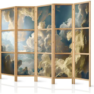 Biombo Artgeist Japonés Tonos Cielo 225x172 Cm Madera Biombo Artgeist Japonés Tonos Cielo 225x172 Cm Madera