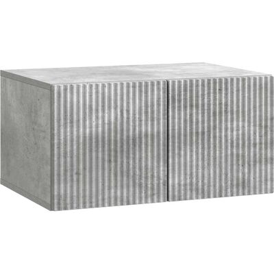 Mueble Para Tv De Pared Gris Hormigón 59,5 X 41 X 30 Cm Vidaxl Mueble Para Tv De Pared Gris Hormigón 59,5 X 41 X 30 Cm Vidaxl