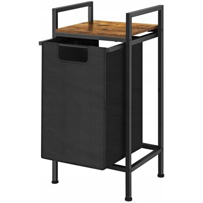 OEM Cesta De Ropa Con Estante, Estilo Industrial Loft, De Madera, 72x50x33 (w010) OEM Cesta De Ropa Con Estante, Estilo Industrial Loft, De Madera, 72x50x33 (w010)