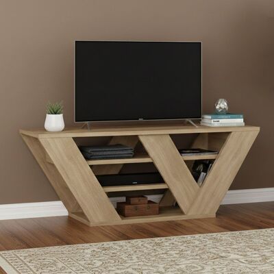 Dmora Pegasus - Roble - 110x30x40 cm - Montaje en pared - Muebletv Dmora Pegasus - Roble - 110x30x40 cm - Montaje en pared - Muebletv