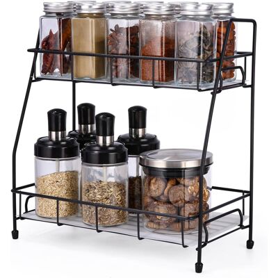 OEM Estantería De Almacenamiento Para Cocina, Especiero De Metal Para Cocina Y Baño, Estante De Encimera, Estante Para Especias, Ahorra Espacio En La Cocina Y El Baño. OEM Estantería De Almacenamiento Para Cocina, Especiero De Metal Para Cocina Y Baño, Estante De Encimera, Estante Para Especias, Ahorra Espacio En La Cocina Y El Baño.