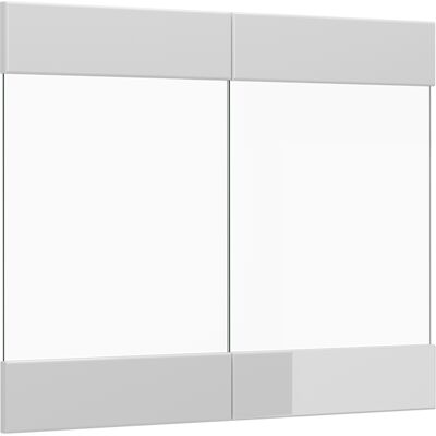 Frente De Cocina R-line, Blanco Alto Brillo, 79.2 X 59 Cm Frente De Mueble Para Armario Mural Con Vitrina, Vicco Frente De Cocina R-line, Blanco Alto Brillo, 79.2 X 59 Cm Frente De Mueble Para Armario Mural Con Vitrina, Vicco