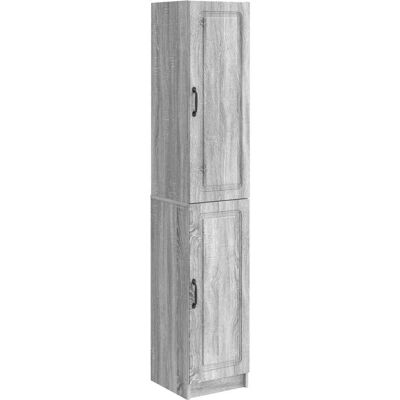 Juego De Armarios 2 Uds. Sonoma Gris Madera De Ingeniería Vidaxl Juego De Armarios 2 Uds. Sonoma Gris Madera De Ingeniería Vidaxl