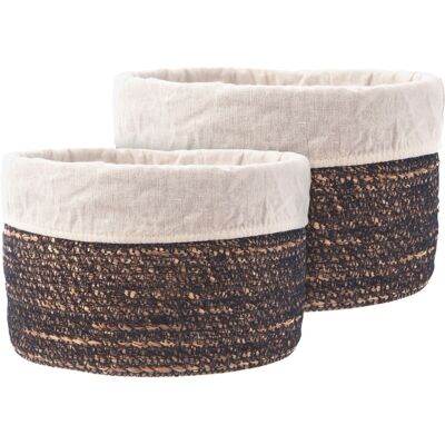 OEM Cesta De Almacenamiento Natural, 2 Unidades. OEM Cesta De Almacenamiento Natural, 2 Unidades.