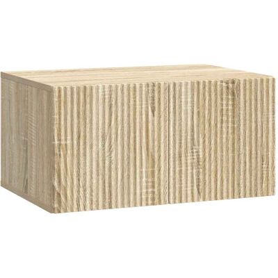 Mueble Para Tv De Pared Roble Sonoma 59,5 X 41 X 30 Cm Vidaxl Mueble Para Tv De Pared Roble Sonoma 59,5 X 41 X 30 Cm Vidaxl