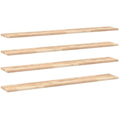 Estantes Flotantes 4 Uds Madera Acacia Sin Tratar 120x20x2 Cm Vidaxl Estantes Flotantes 4 Uds Madera Acacia Sin Tratar 120x20x2 Cm Vidaxl