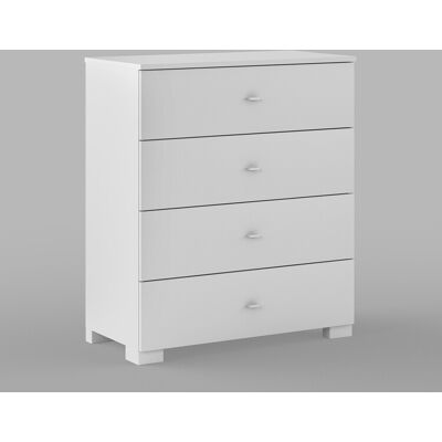 Azura Home Design - Cómoda Con 4 Cajones White Horse 90 Cm Azura Home Design - Cómoda Con 4 Cajones White Horse 90 Cm
