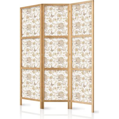 Biombo Artgeist Elegante Madera Blanco 135x172 Cm 3 Paneles Biombo Artgeist Elegante Madera Blanco 135x172 Cm 3 Paneles