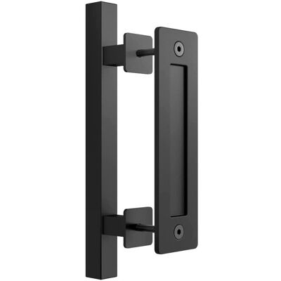 Csparkv - Manija Para Puerta Corrediza, Manija Para Puerta De Granero, Manija Para Puerta, Manija Para Garaje, Con Accesorios De Montaje, Para Puertas De Granero Y Varias Puertas (cuadrada) Csparkv - Manija Para Puerta Corrediza, Manija Para Puerta De Granero, Manija Para Puerta, Manija Para Garaje, Con Accesorios De Montaje, Para Puertas De Granero Y Varias Puertas (cuadrada)