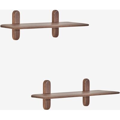 Pack De 2 Estantes De Pared En Madera Veleta Sklum &x2194&xfe0e 80 Cm Pack De 2 Estantes De Pared En Madera Veleta Sklum &x2194&xfe0e 80 Cm