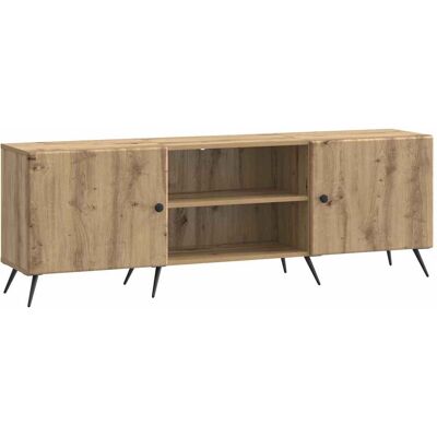 Mueble De Tv Roble Artesanal 150 X 31 X 50 Cm Vidaxl Mueble De Tv Roble Artesanal 150 X 31 X 50 Cm Vidaxl