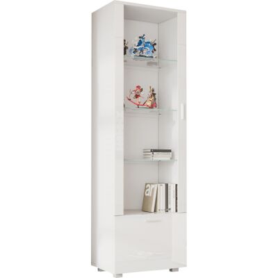 SANS MARQUE Zqoyn Vitrines 50 × 40 × 160 Cm En Blanc Brillant Avec Vitrage En Acrylique, Vitrine En Acrylique À Éclairage Led, Vitrines Pour Objets De Collection, Bibliothèques Et Vitrine En Acrylique SANS MARQUE Zqoyn Vitrines 50 × 40 × 160 Cm En Blanc Brillant Avec Vitrage En Acrylique, Vitrine En Acrylique À Éclairage Led, Vitrines Pour Objets De Collection, Bibliothèques Et Vitrine En Acrylique