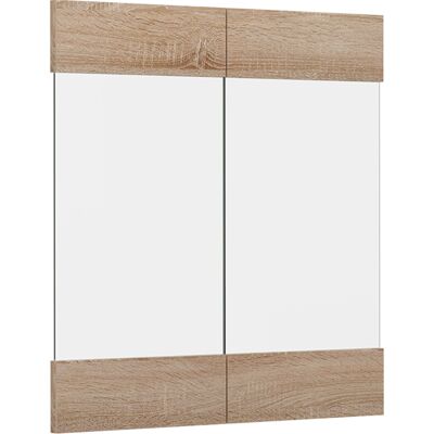 Frente De Cocina R-line, Sonoma, 59.2 X 59 Cm Frente De Mueble Para Armario Mural Con Vitrina, Vicco Frente De Cocina R-line, Sonoma, 59.2 X 59 Cm Frente De Mueble Para Armario Mural Con Vitrina, Vicco