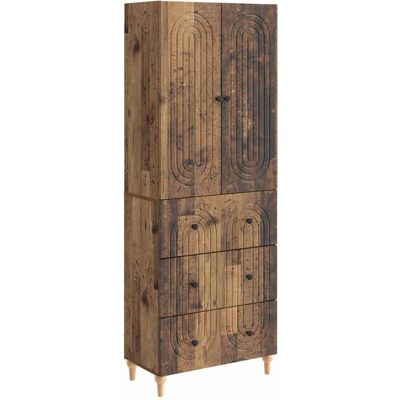 Juego De Armarios 2 Uds. Madera De Ingeniería Vidaxl Juego De Armarios 2 Uds. Madera De Ingeniería Vidaxl