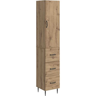 Juego De Armarios 2 Uds. 33 X 34,5 X 90 Cm Madera De Ingeniería Vidaxl Juego De Armarios 2 Uds. 33 X 34,5 X 90 Cm Madera De Ingeniería Vidaxl