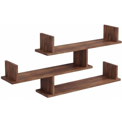 Selsey Kassi - Estantería De Pared Con 3 Estantes - 119 Cm - Efecto Roble Selsey Kassi - Estantería De Pared Con 3 Estantes - 119 Cm - Efecto Roble