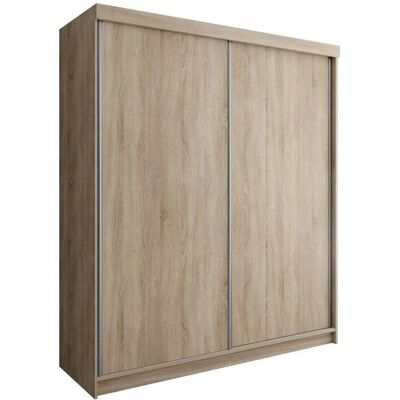 MIRJAN24 Mobilier1 - Armario Dover 108, Roble Sonoma, 200x200x62cm, Puertas De Armario: Correderas, Número De Estantes: 0, Led MIRJAN24 Mobilier1 - Armario Dover 108, Roble Sonoma, 200x200x62cm, Puertas De Armario: Correderas, Número De Estantes: 0, Led