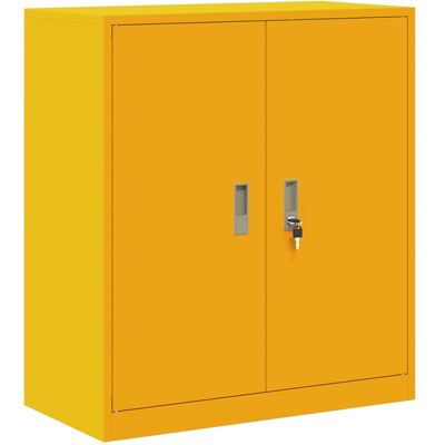 Armario De Almacenamiento Amarillo Mostaza 80 X 40 X 90 Cm Vidaxl Armario De Almacenamiento Amarillo Mostaza 80 X 40 X 90 Cm Vidaxl