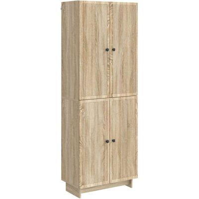 Juego De Armarios 2 Uds. Roble Sonoma Madera De Ingeniería Vidaxl Juego De Armarios 2 Uds. Roble Sonoma Madera De Ingeniería Vidaxl