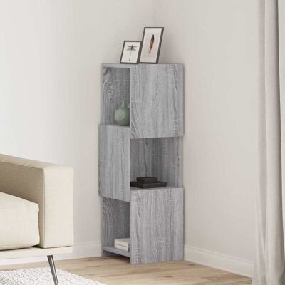 Vidaxl Armario De Esquina 30,5x30x95cm Madera De Ingeniería Vidaxl Armario De Esquina 30,5x30x95cm Madera De Ingeniería