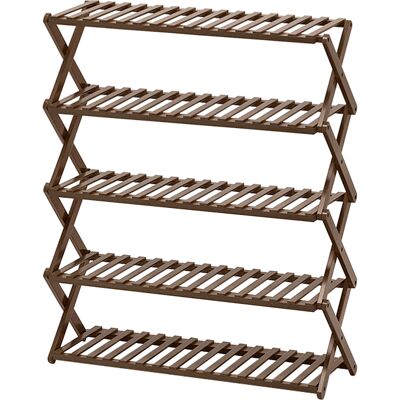 OEM Zapatero Plegable De Bambú Resistente, Autoportante Y Fácil De Montar. Organizador De Zapatos Robusto Con 5 Estantes, Ideal Para Recibidores, Pasillos, Armarios O Balcones. OEM Zapatero Plegable De Bambú Resistente, Autoportante Y Fácil De Montar. Organizador De Zapatos Robusto Con 5 Estantes, Ideal Para Recibidores, Pasillos, Armarios O Balcones.