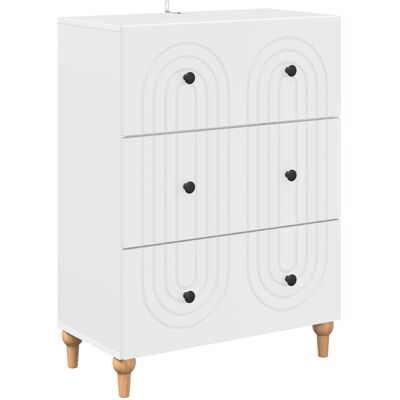 Cajonera 66 X 34,5 X 90 Cm Madera De Ingeniería Vidaxl Cajonera 66 X 34,5 X 90 Cm Madera De Ingeniería Vidaxl