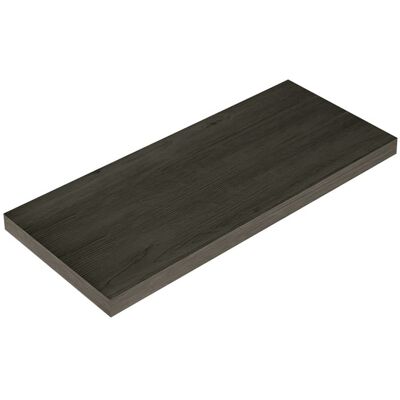 SANITEC Estante De Pared, Estante De Madera, Estante De Pared, Roble Oscuro, 96x23.7x2.3 Cm - Inteligente SANITEC Estante De Pared, Estante De Madera, Estante De Pared, Roble Oscuro, 96x23.7x2.3 Cm - Inteligente