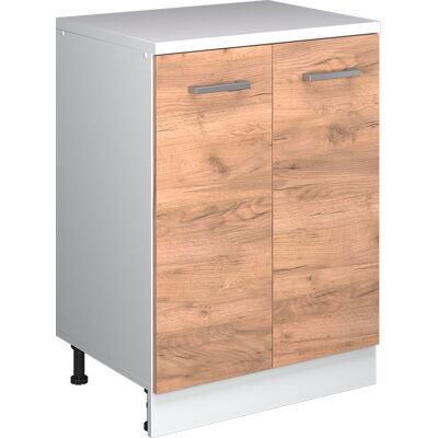 Armario De Ampliación Rion, Roble Dorado/blanco, 60 X 46 Cm Sin Inclinación Con 2 Puertas, Vicco Armario De Ampliación Rion, Roble Dorado/blanco, 60 X 46 Cm Sin Inclinación Con 2 Puertas, Vicco