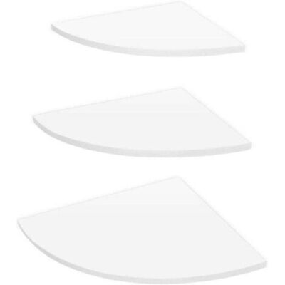 OEM Estantería De Esquina Flotante Blanca De 3 Niveles – Juego De 3 Piezas En Mdf Duradero OEM Estantería De Esquina Flotante Blanca De 3 Niveles – Juego De 3 Piezas En Mdf Duradero