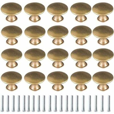 OEM 20 Piezas De Pomos De Latón Vintage Para Puertas, Pomos De Latón Para Muebles, Pomos Para Puertas, Tiradores Para Cajones, Pomos Vintage Para Cajones, Armarios Y Gabinetes De Cocina --crezuo OEM 20 Piezas De Pomos De Latón Vintage Para Puertas, Pomos De Latón Para Muebles, Pomos Para Puertas, Tiradores Para Cajones, Pomos Vintage Para Cajones, Armarios Y Gabinetes De Cocina --crezuo