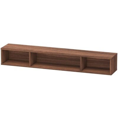 Estante de Pared Duravit Nussbaum Oscuro - 3 Compartimentos - 80x14cm Estante de Pared Duravit Nussbaum Oscuro - 3 Compartimentos - 80x14cm