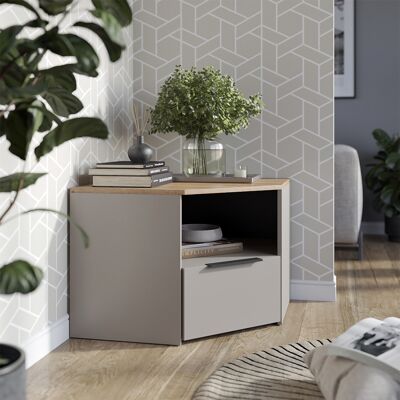 Mueble Bajo Para Tv Wido, Gris, 68 X 50 Cm, Vicco Mueble Bajo Para Tv Wido, Gris, 68 X 50 Cm, Vicco