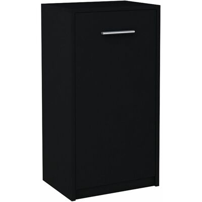 OEM Cómoda Bodo 1d Negra, Estante De 40 Cm, 1 Puerta OEM Cómoda Bodo 1d Negra, Estante De 40 Cm, 1 Puerta