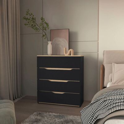 TuHome Zoe Cajonera Multiláminas - Muebles de Dormitorio TuHome Zoe Cajonera Multiláminas - Muebles de Dormitorio