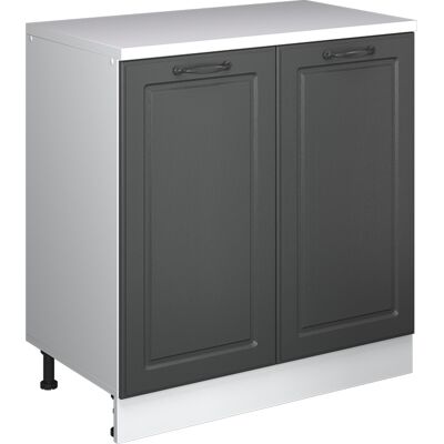 Armario De Ampliación Rion, Antracita Casa De Campo/blanco, 80 X 46 Cm Sin Inclinación Con 2 Puertas, Vicco Armario De Ampliación Rion, Antracita Casa De Campo/blanco, 80 X 46 Cm Sin Inclinación Con 2 Puertas, Vicco