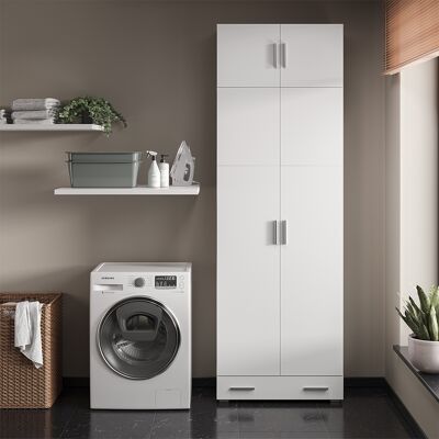 Estantería Vicco Ingo - Extensión Ajustable, Blanco - 80x240 cm Estantería Vicco Ingo - Extensión Ajustable, Blanco - 80x240 cm