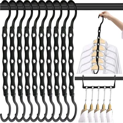 DPZO Perchas, Ahorran Espacio, 41 X 6,8 Cm, Ganchos En Cascada, Organizador Elegante, Resistente Para Armario, Dormitorio De Estudiantes, Apartamento, Vestidor Doméstico, Perchero, Diseño Compacto DPZO Perchas, Ahorran Espacio, 41 X 6,8 Cm, Ganchos En Cascada, Organizador Elegante, Resistente Para Armario, Dormitorio De Estudiantes, Apartamento, Vestidor Doméstico, Perchero, Diseño Compacto