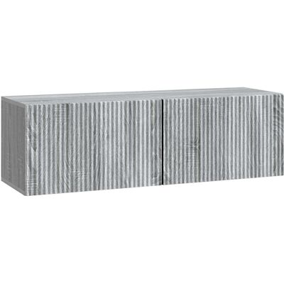 Mueble Para Tv De Pared Gris Sonoma 98 X 31 X 30 Cm Vidaxl Mueble Para Tv De Pared Gris Sonoma 98 X 31 X 30 Cm Vidaxl