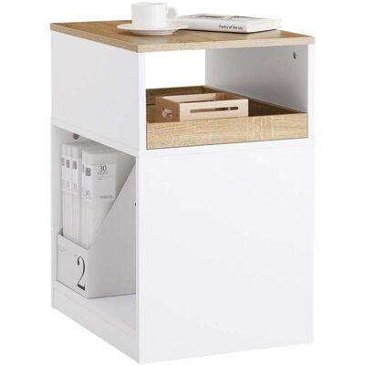 Ask08-wn Armario De Oficina Con Soporte Para Impresora 40 X 50 X 65 Cm - Sobuy Ask08-wn Armario De Oficina Con Soporte Para Impresora 40 X 50 X 65 Cm - Sobuy